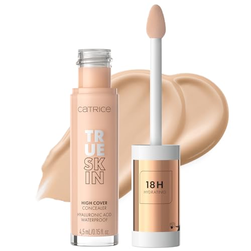 CATRICE True Skin High Cover Concealer 010 Cool Cashmere, Hohe Deckkraft