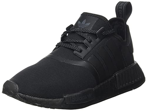 adidas NMD_R1 J FX8777, Unisex Sneakers, Black, 36 2/3 EU