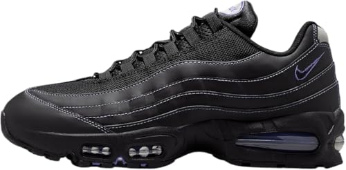 Nike Air Max 95 OG Herrenschuhe (IB7936-001, Black/Persian Violet/Wolf Grey/Black), Schwarz/Persisches Violett/Wolfgrau/Schwarz, 9