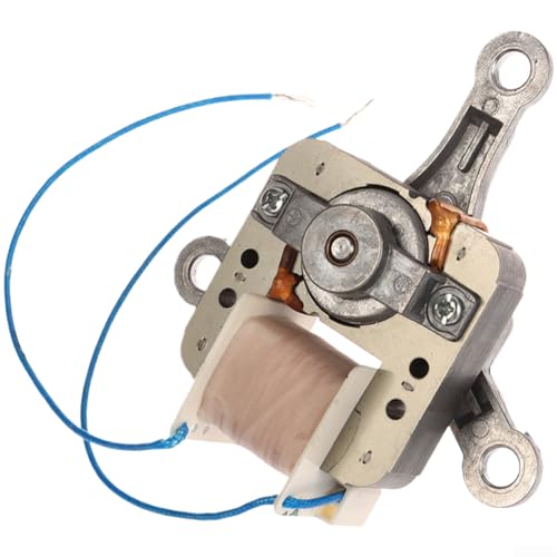 Asynchroner Induktionsmotor für Hei?luftfritteuse, 220V Haushaltsmotor für Küchenger?te, Kompaktes Design 12x12cm für Effiziente Luftzirkulation und Langlebiges Kochen, Silber