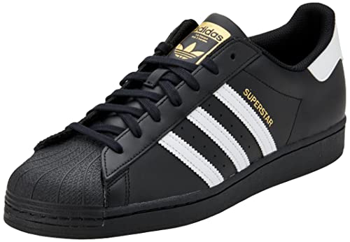 adidas Originals Mens Superstar Sneaker, Core Black/Footwear White/Core Black, 42 EU