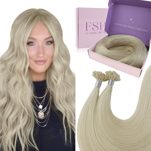 Fshine Bonding Extensions Echthaar Blond 35 cm 40 g