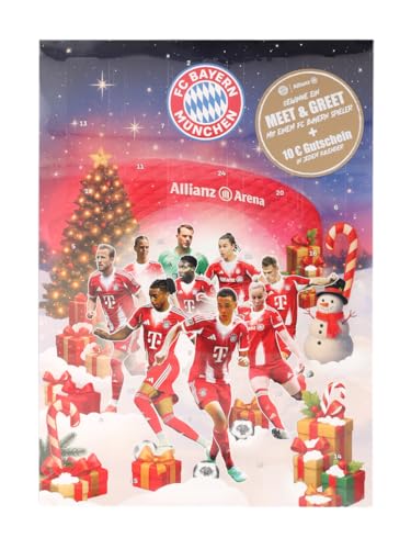 FC Bayern München Schoko-Adventskalender 2025 | Schokolade | Süßigkeiten