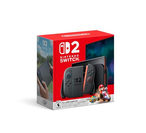 Nintendo Switch 2 + Mario Kart World, Schwarz