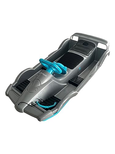 Funwave AlpenGaudi BOB ZWEISITZER DOUBLERACE SCHNEEBOB Silber CA. 114 X 55 X 28 cm Alpen Gaudi Double Race für Zwei