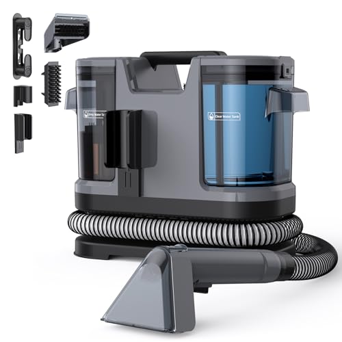 Lubluelu Upgrade Nasssauger Polsterreiniger Gerät 600 W, 22 kPa Waschsauger