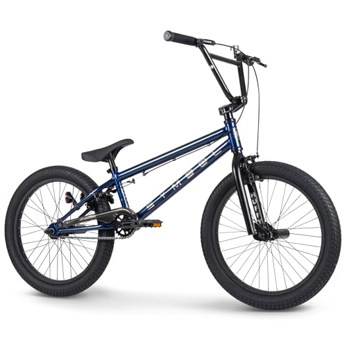 Symbol Freestyle BMX-Fahrrad, 20 Zoll, Marineblau, Blau, 46
