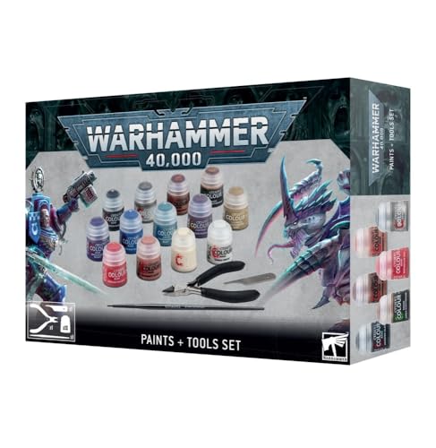Warhammer 40,000 - Paints + Tools Set - Games Workshop