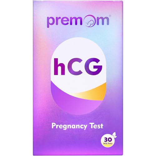 Premom 30 x Schwangerschaftstest Frühtest Ultraempfindliche Frühschwangerschaftstest: Pregnancy Test 10 mIU/ml - Früherkennung einer Schwangerschaft in 3 Minuten - Vorteilspack 30 SST Frühtest