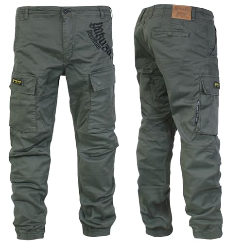 Yakuza Premium Herren Cargo Pants Hose 3854 dunkeloliv XL