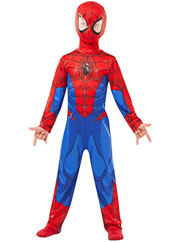 Rubie 's 640840s Spiderman Marvel Spider-Man Classic Kind Kostüm, Jungen, S (3-4 Jahre/104cms) Halloween