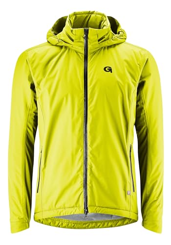 Gonso Save Jacket Therm M, Herren Fahrradjacke, Wasserdichte Regenjacke, Wasserdicht bis 10.000 mm & winddicht, G-Tex, Warme Primaloft Silver Insulation, Weite Passform, PFC-frei