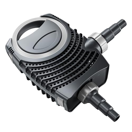 SunSun NEO-10000 SuperECO Teichpumpe 10.000 l/h / 80 W, energiesparende Filterpumpe, Bachlaufpumpe für Koiteiche, Umwälzpumpe, Skimmerpumpe, Gartenteichpumpe