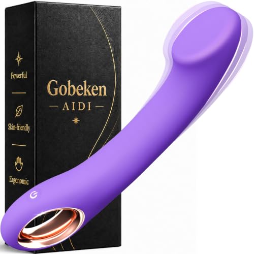 Gobeken Vibration für frauen Vibrator Dildo mit 10 Vibrationsmodi, Sex Spielzeug für die Frau Paare Männer, Vibratorensets für Frauen 30-Grad Winkeldesign, Sexspielzeug für Männer solo Sex toys Lila
