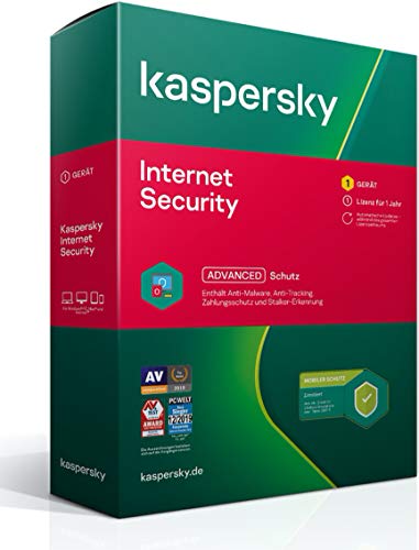 Kaspersky Internet Security 2022 | 1 Gerät | 1 Jahr | Limited Edition inkl. Android-Schutz | Windows/Mac/Android | Aktivierungscode in Standardverpackung