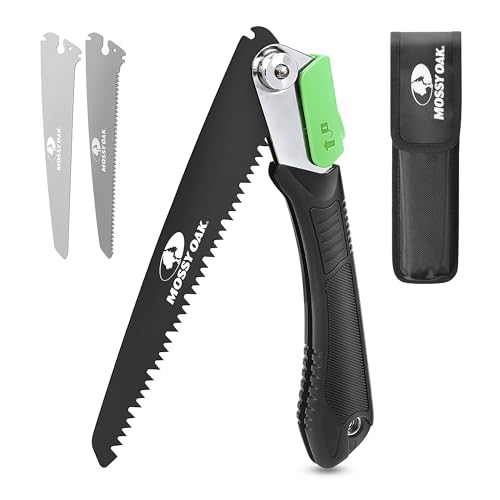 Mossy Oak 3 in 1 Handsäge Astsäge klappbar inkl Multifunktions Klappsäge