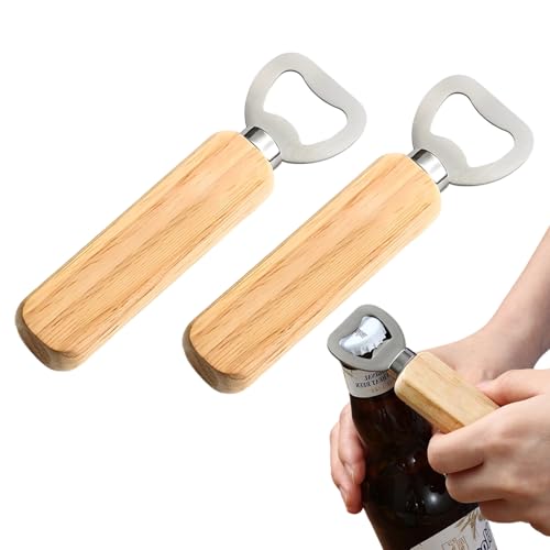 2 Stück Flaschenöffner - Flaschenöffner Personalisiert -für Startseite, Pub, Outdoor, Männer
