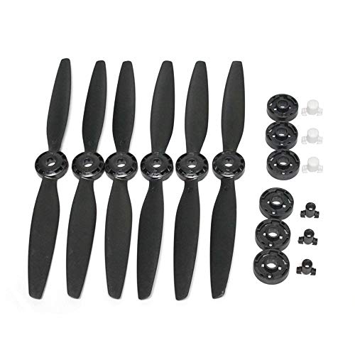 Typhoon H 480 Drone Parts 3 Paar Blade A B Schnellspanner Propeller mit Propeller f¨¹r YUNEEC 6St (Schwarz)