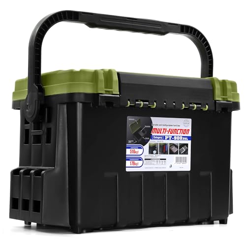 Pro Tackle Competition XL Angelkoffer Angelbox Angelzubehör Gerätebox Box (XL (54 x 35 x 34.30cm))