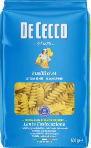 De Cecco Fusilli Nr. 34-500 gr.