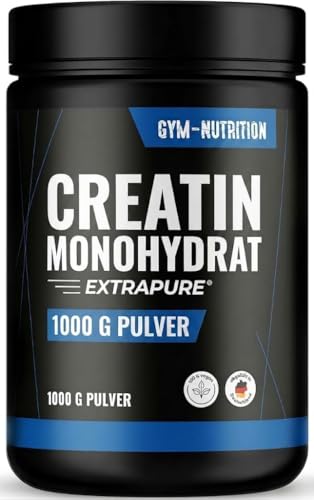 Creatin Monohydrat Pulver – 1 kg (1000g) Ultra Reines Kreatin Pulver