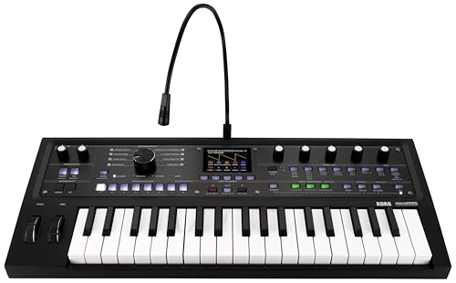 Korg microKORG 2-37 Key Analoger Synthesizer und Gesangsprozessor - Limitierte Auflage in Schwarz