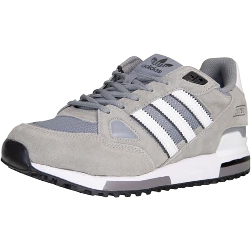 adidas ZX 750 Sneaker Trainer Schuhe (Grey Black red, EU Schuhgrößensystem, Erwachsene, Numerisch, M, 40 2/3)