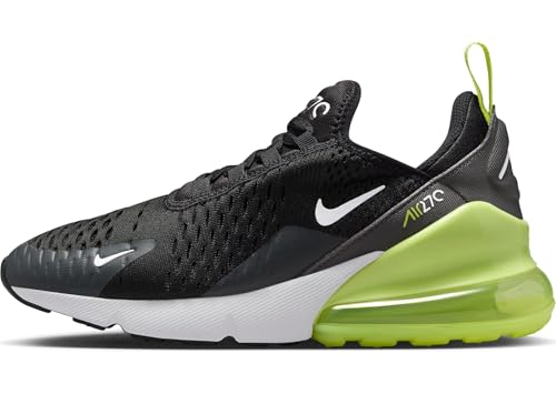 Nike Air Max 270 für ältere Kinder Schuh, Lt Lemon Twist/White-Black-Anthracite, 38.5 EU