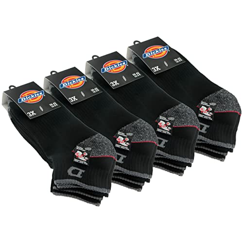Dickies 12 Paar WORK SNEAKERS Sneaker Socken ArbeitsSneaker Arbeitssocken Füßlinge Größenauswahl 39-50 (43-46)