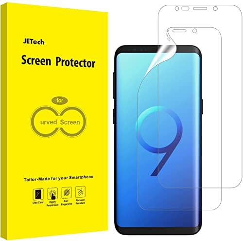 JETech Schutzfolie für Samsung Galaxy S9, TPU Ultra HD Folie, Fall Freundlich, 2 Stück