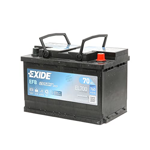EXIDE EL700 EFB Autobaterie/Starterbatterie 70Ah 12V 760A EFB DIN/ISO L3