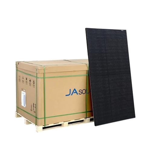 Solarway Solarmodul 500W JA-Solar - PV Modul - Solarpanel 500W Bifazial Full Black N-Type, Modell JAM60D41, geeignet für Balkonkraftwerk oder PV Anlage
