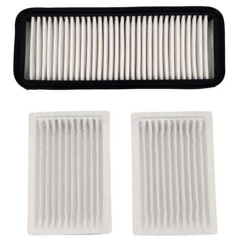 Jvfnxpm Ca-bin Luftfilter-Set ersetzt T1855-71600 6A671-75090 für Ku-bota SVL75-2C SVL75C SVL90-2C SVL90C B2650 B3000 L3240 L3540 L3940 L40 240 mm. 5040 M5140 M6040 Traktoren