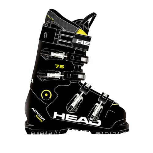 HEAD Men ADVANT Edge 75 Black Ski Boot, 295