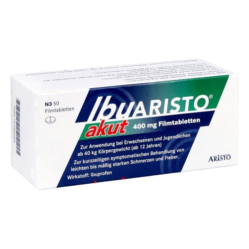 IbuAristo akut 400 mg 50 Stück – Ibuprofen Filmtabletten