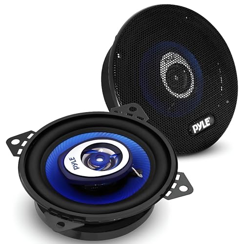 Pyle Auto Lautsprecher 165mm 3 Wege Set 360W 6.5 Zoll - Einbaulautsprecher Set Kfz Lautsprecher mit Hochtöner Mitteltöner Car Hifi Klang klare Höhen kraftvoller Sound OEM Passform einfache Montage