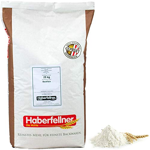 Haberfellner Weizenmehl 25 kg Typ 405/480 universal Mehl Backen Brot