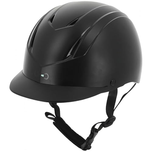 Ekkia Riding World Reithelm Topy schwarz, Größe:52-56