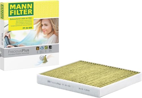 MANN-FILTER FP 26 009 Innenraumfilter/Kabinenluftfilter - FreciousPlus Biofunktionaler Pollenfilter - für Pkw + Transporter