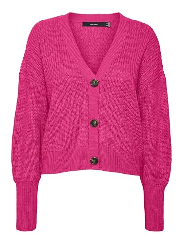VERO MODA VMLEA LS V-Neck Cuff Cardigan NOOS