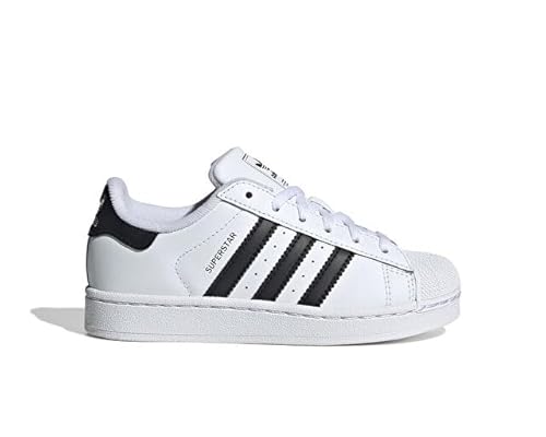 adidas Superstar ii C Kinder Freizeitschuhe JH9980 Weiß, weiß - white (white), 33 EU
