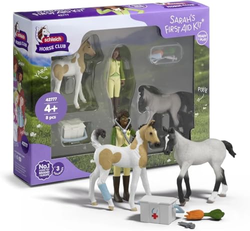 Schleich Horse Club | Sarah's Erste-Hilfe-Set 42777 | ab 5 Jahren | 8 Teile