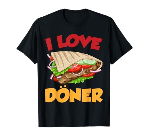 Ich Liebe Döner Kebab Fleisch Döner T-Shirt
