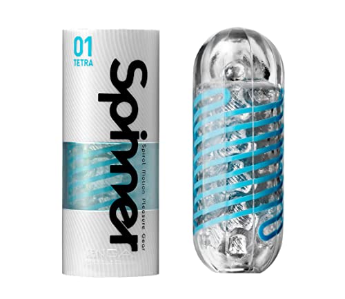 TENGA Spinner Wiederverwendbare Masturbationshilfe für Männer, Blau