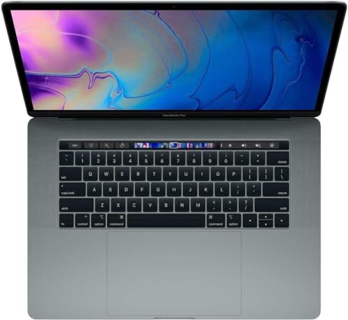 2018 Apple MacBook Pro mit 2.2GHz Intel Core i7 (15-Zoll, 32GB RAM, 512GB SSD Kapazität) (QWERTZ German) Space Grau (Generalüberholt)
