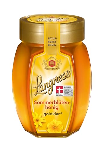 Langnese Sommerblütenhonig goldklar, 500g