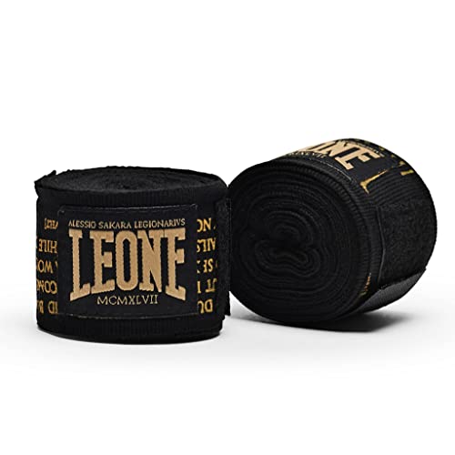 LEONE 1947, Bandagen, Unisex-Erwachsene, Schwarz, 3.5 M, AB705