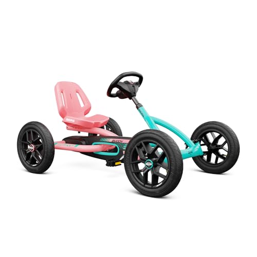 BERG Buddy Lua Pedal GoKart | Kinderfahrzeug, Tretfahrzeug mit hohem Sicherheitstandard, Luftreifen und Freilauf, Kinderspielzeug geeignet für Kinder im Alter von 3-8 Jahren