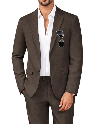 PJ PAUL JONES Anzug Herren 2 Teilig Hochzeitsanzug Smoking Regular Fit