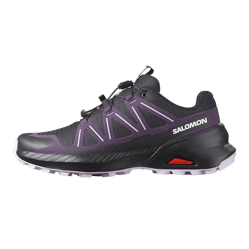 Salomon Speedcross Peak Damen Trail-Laufschuhe, Outdoor-bereit, Geländegängiger Schutz, Aktiver Grip, Black, 42